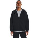 Under Armour UA Rival Fleece FZ Hoodie Erkek Ceket Black / / White SM