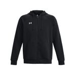 Under Armour UA Rival Fleece FZ Hoodie Erkek Ceket Black / / White XL
