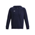 Under Armour UA Rival Fleece FZ Hoodie Erkek Ceket Midnight Navy / / White SM