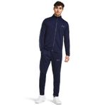 Under Armour UA Rival Knit Track Suit Erkek Eşofman Takımı Midnight Navy/Downpour Gray/Downpour Gray SM