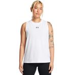 Under Armour UA Rival Muscle Tank Kadın Atlet White / / Black LG