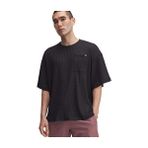 Under Armour Ua Rival Waffle Crew Erkek Günlük Tişört 1383106-001 Siyah - XS