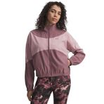 Under Armour UA Rival Woven Jacket Kadın Ceket Maroon Mist/Tourmaline Pink/Maroon Mist XS