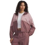 Under Armour UA Rival Woven Jkt HD Kadın Ceket Maroon Mist/Tourmaline Pink/Maroon Mist LG