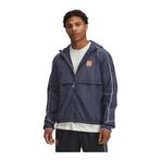 Under Armour UA Run 96 Jacket Erkek Ceket Downpour Gray/Anthracite/White Quartz SM