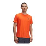 Under Armour UA RUN 96 SHORTSLEEVE Erkek T-shirt, Kırmızı, L