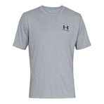 Under Armour UA Sportstyle Lc Ss Gri Erkek T-Shirt