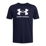 Under Armour UA SPORTSTYLE LOGO UPDATE SS Erkek T-Shirt Academy / / White L
