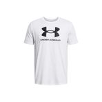 Under Armour UA SPORTSTYLE LOGO UPDATE SS Erkek T-Shirt White / / Black SM