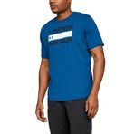 Under Armour Ua Team Issue Wordmark Ss Mavi Erkek T-shirt