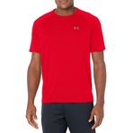 Under Armour UA Tech 2.0 SS Tee Erkek Tişört, Kırmızı / Grafit, M