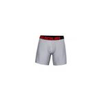 Under Armour Ua Tech 6 in 2 Pack Mod Gray Light Heather - Jet Gray Light Gri Erkek Boxer