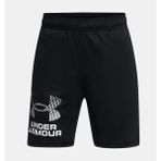 Under Armour Ua Tech Logo Shorts Çocuk Şort 1383333 - 10 - 12 Yaş - Siyah-001