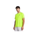 Under Armour UA Tech Textured SS Erkek T-Shirt, Yeşil, S