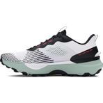 Under Armour UA U Infinite Pro Trail Unisex Yetişkin Koşu Ayakkabısı, White/Black/Beta, 37.5