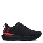 Under Armour UA U Infinite Pro Warm Unisex Yetişkin Koşu Ayakkabısı, Black/Racer Red, 36.5