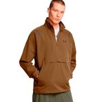 Under Armour UA Unstoppable Anorak LC Erkek Sweatshirt, Kiremit, SM