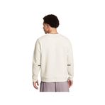Under Armour UA Unstoppable Flc Crew EU Erkek Sweatshirt, Beyaz, MD
