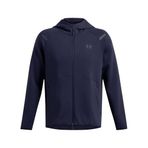 Under Armour UA Unstoppable Flc FZ HD EU Erkek Ceket Midnight Navy / / Black XXL