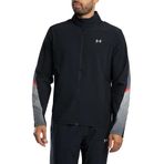 Under Armour UA Velociti Storm Jacket Erkek Ceket Black/Castlerock/Reflective MD