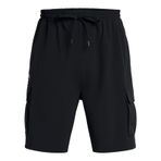 Under Armour UA Vibe Woven Cargo Short Erkek Şort Black / / White MD