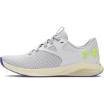 Under Armour UA W Charged Aurora 2 Halo Gray Silt High Vis Yellow Kadın Spor Ayakkabı