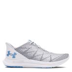 Under Armour UA W Charged Speed Swift Kadın koşu ayakkabısı, White/White/Horizon Blue, 36 EU