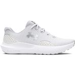 Under Armour UA W Charged Surge 4 Kadın Koşu Ayakkabısı White/Distant Gray/Metallic Silver 36.5