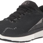 Under Armour UA W HOVR Infinite 5 Kadın Koşu Ayakkabısı, Black / White / Metallic Gun Metal, 36