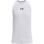 Under Armour UA Zone Tank Erkek Atlet White/Black/Black LG