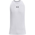Under Armour UA Zone Tank Erkek Atlet White/Black/Black SM