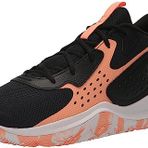 Under Armour Üniseks-Yetişkin Jet '23 Basketbol Ayakkabısı, (003) Siyah/Kabarcık Şeftali/Beyaz, 13.5 Women/12 Men
