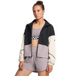 Under Armour Unstoppable Fermuarlı Siyah Beyaz Kadın Sweatshirt