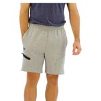 Under Armour Unstoppable Fleece Şort, M, 121-1379809-2, Gri, Erkek