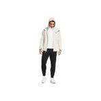 Under Armour Unstoppable Fleece Tam Fermuarlı Erkek Sweatshirt, Beyaz, S