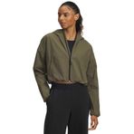 Under Armour Unstoppable Woven Rstop LS Kadın Ceket Marine OD Green / / Black SM