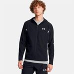 Under Armour Vanish Woven Utility Jacket Erkek Mont, Siyah, SM