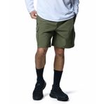 Under Armour Vibe Woven Cargo erkek şortu, Marine Od Green Black, S