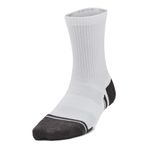 Under Armour Y UA Perform Tech 3p Crew Erkek Çocuk Çorap White/White/Jet Gray MD