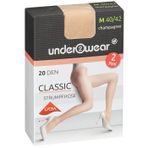 Underwear 20 den Şampanya 40-42 Likralı Külotlu İnce Çorap