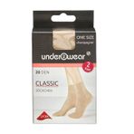 Underwear 20 den Şampanya Standart Soket Çorap
