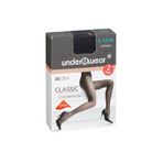 Underwear 20 den Siyah 44-46 Likralı Külotlu İnce Çorap