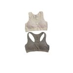 underwear bodyway 2'li Pedli Sporcu Büstiyer Beyaz-Gri 90-95