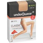 Underwear Likralı Külotlu Ince Çorap 20 Den, Ten Rengi 40/42 Beden - 40 - 42