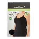 Underwear Siyah 2'li Dantelli Kadın Atlet