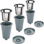 Unfathomable Keurig Için Yeniden Kullanılabilir K Kupaları, Keurig B30 B40 B50 Için Yeniden Kullanılabilir K Kupalı Kahve Filtresi Yeniden Doldurulabilir Tek K Kupalı Kahve Podları (Yurt Dışından) - Süpürge Yedek