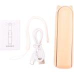 Unfathomable Taşınabilir Fan Mini El Fanı USB 1200 Mah Şarj El Küçük Cep Fanı ile Güç Bankası, Ananas Sarı (Yurt Dışından) - Süpürge Yedek