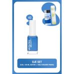 Unfilter Beauty No:43 Oje + 150 ml Aseton + 100 Adet Pamuk