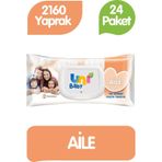 Uni Baby 2160 Yaprak Islak Havlu