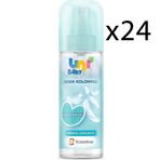 Uni Baby 24x150 ml Nemlendiricili Bebeksi Dokunuş Bebek Kolonyası